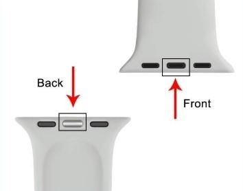 Apple Watch bandje verwisselen stap 2